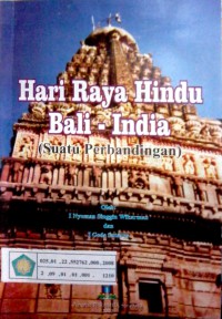 Image of Hari raya Hindu Bali - India : suatu perbandingan